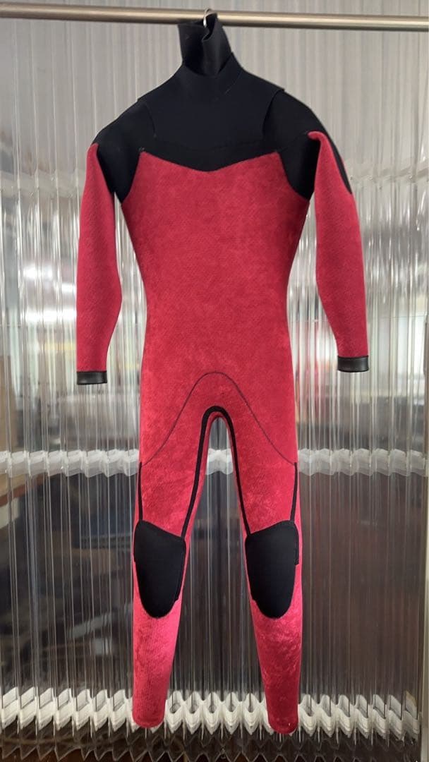 セミドライ　オールブラック　5/3mm ロングチェスト　レガシー　M,ML