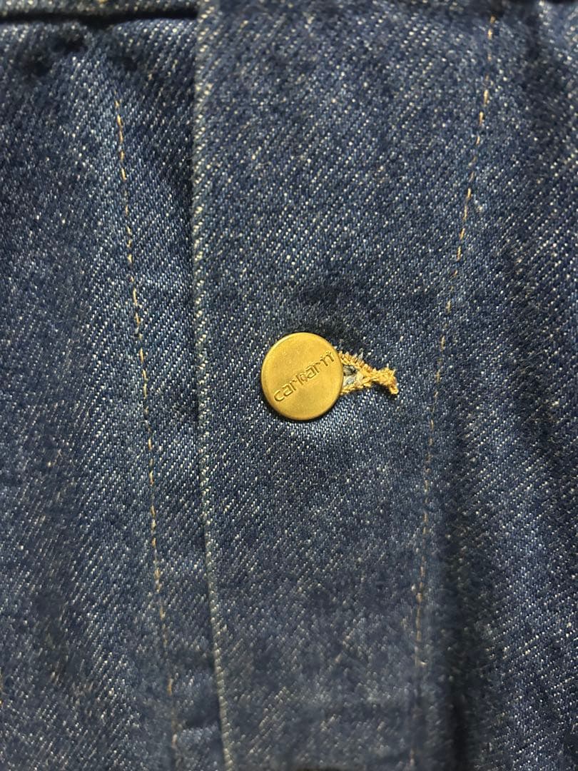 へるCarhartt デニムジャケット サイズ44