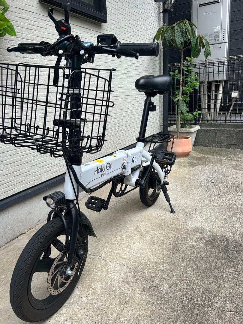 HoldOn Q1 電動アシスト自転車 ホワイト
