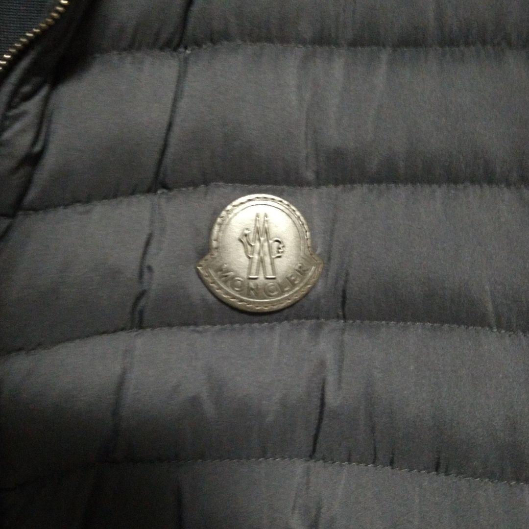 サイズ【L】モンクレールMONCLER ダウンベスト【ブラック系】