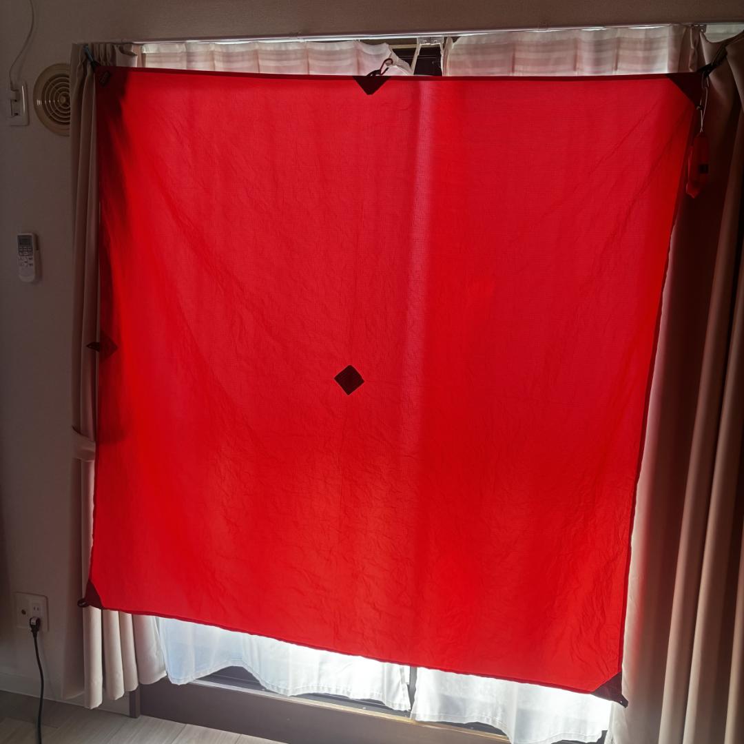 PB Tarp 5×5 / JINDAIJI 赤 USED 美品 UL