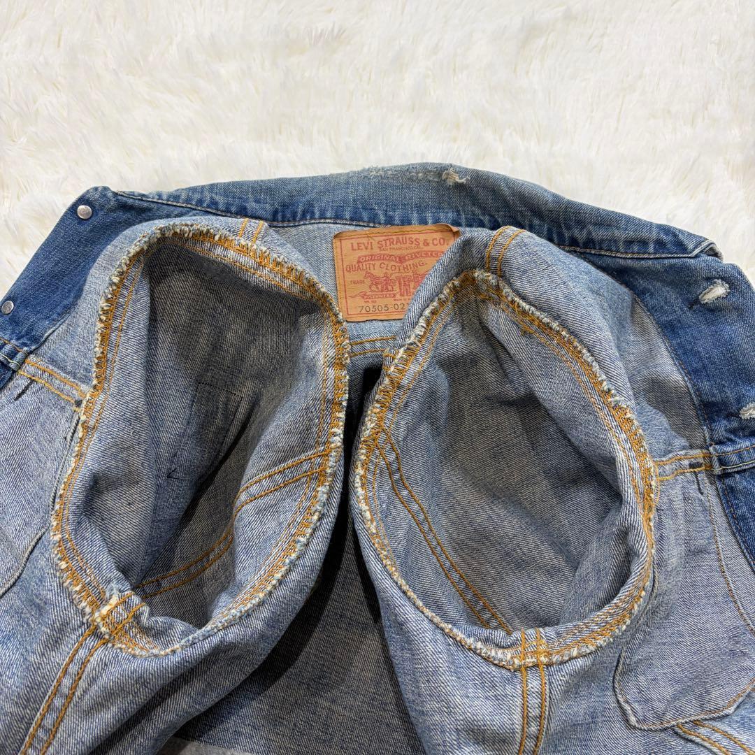 リーバイス 70505-0217 4thデニムジャケット 555バレンシア 36