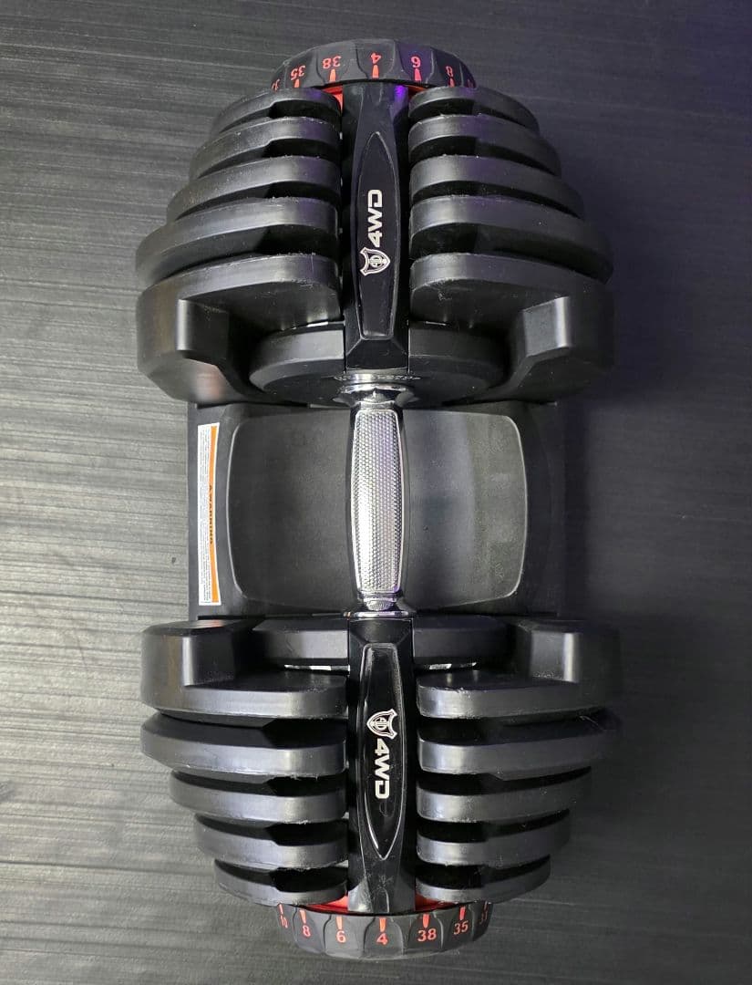 可変式 アジャスタブル ダンベル 4kg-38kg x1