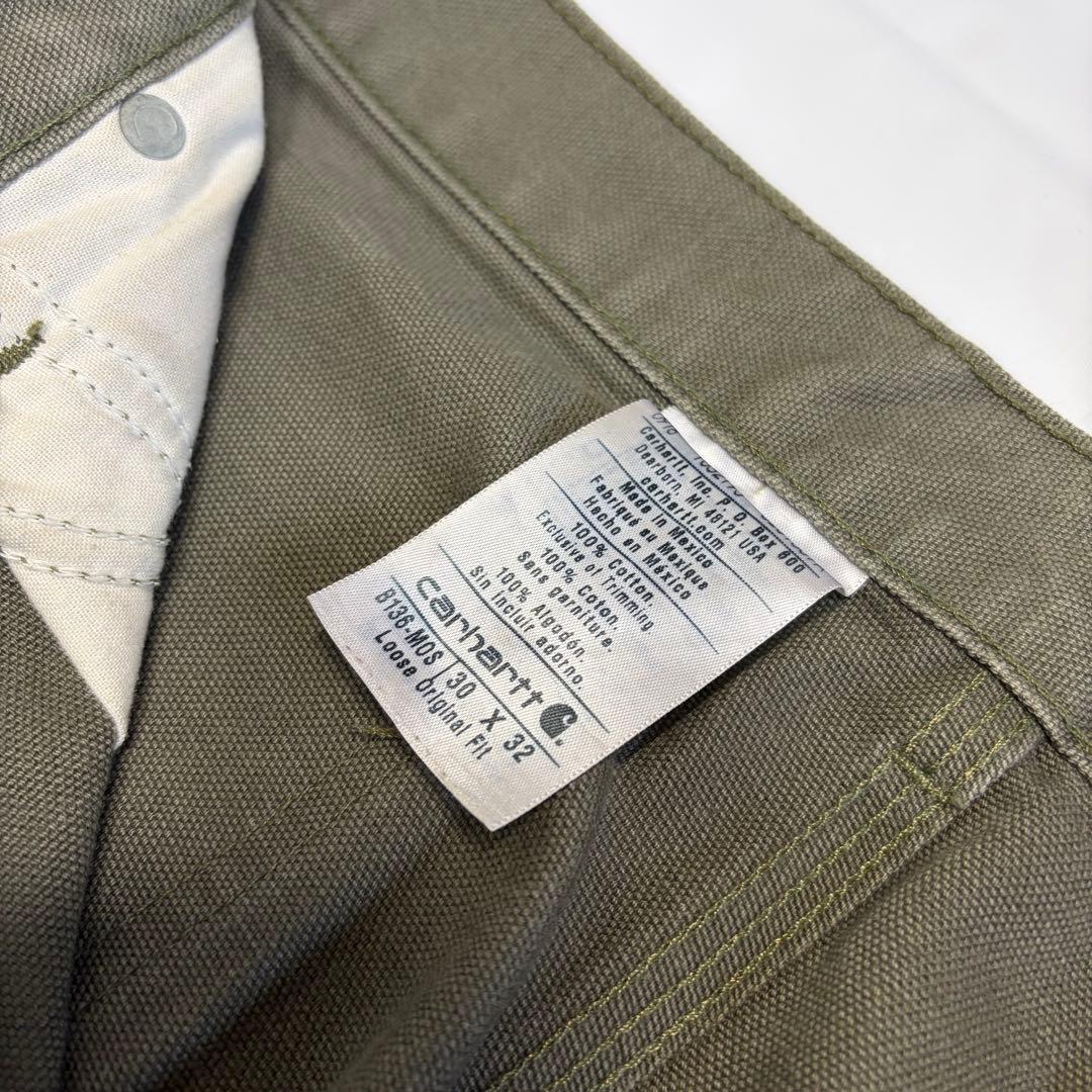 [30x32] Carhartt - B136 MOS ダブルニー グリーン
