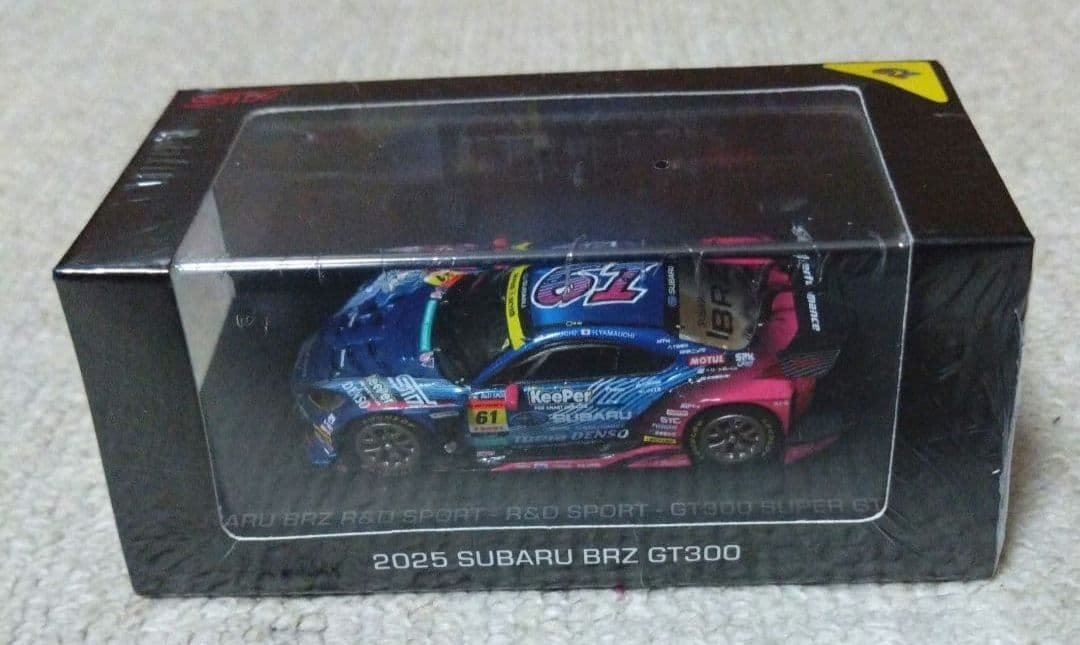 ミニカー SUBARU BRZ R&D SPORT GT300 2025