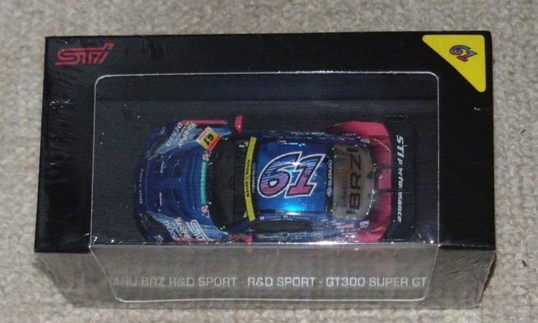 ミニカー SUBARU BRZ R&D SPORT GT300 2025