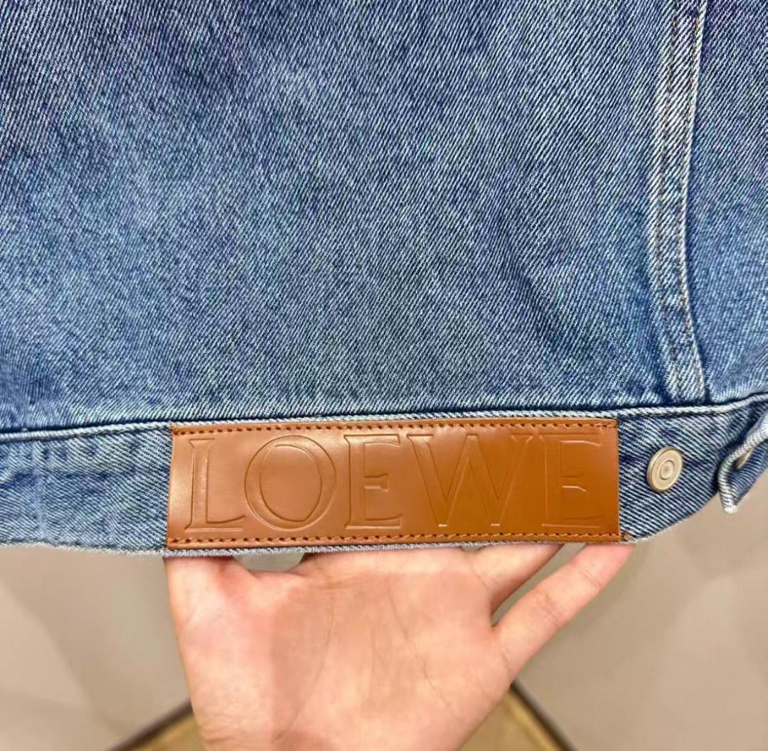 LOEWE デニムジャケット M ライトブルー 人気