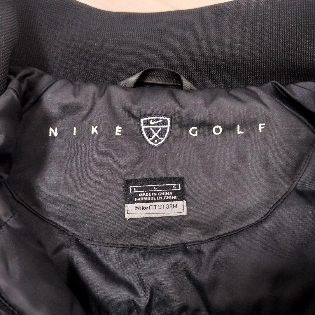 NIKE GOLF ナイキゴルフ ハーフジップ ジャケット ダウン 中綿 L 黒