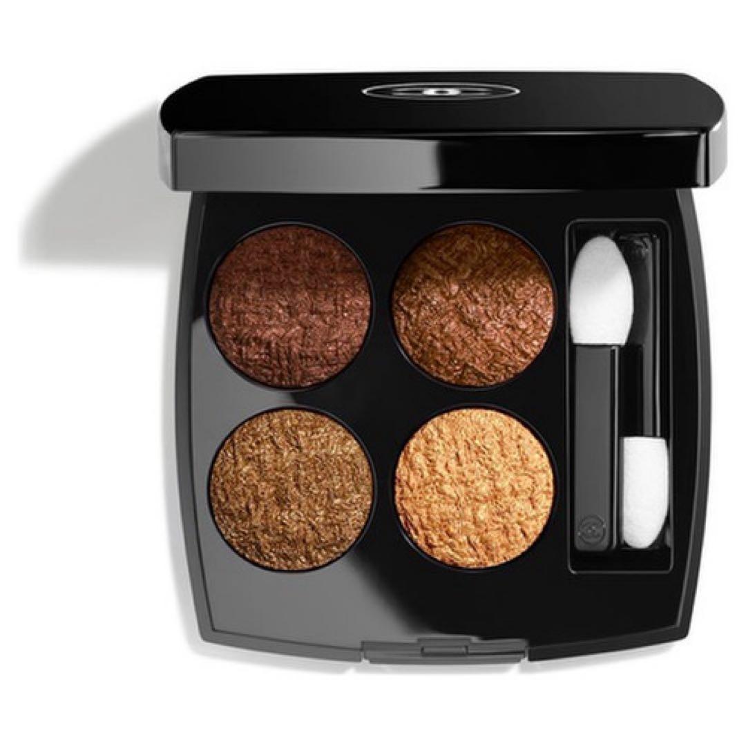CHANEL レキャトルオンブルツイード　限定版01ツイードキュイブレ