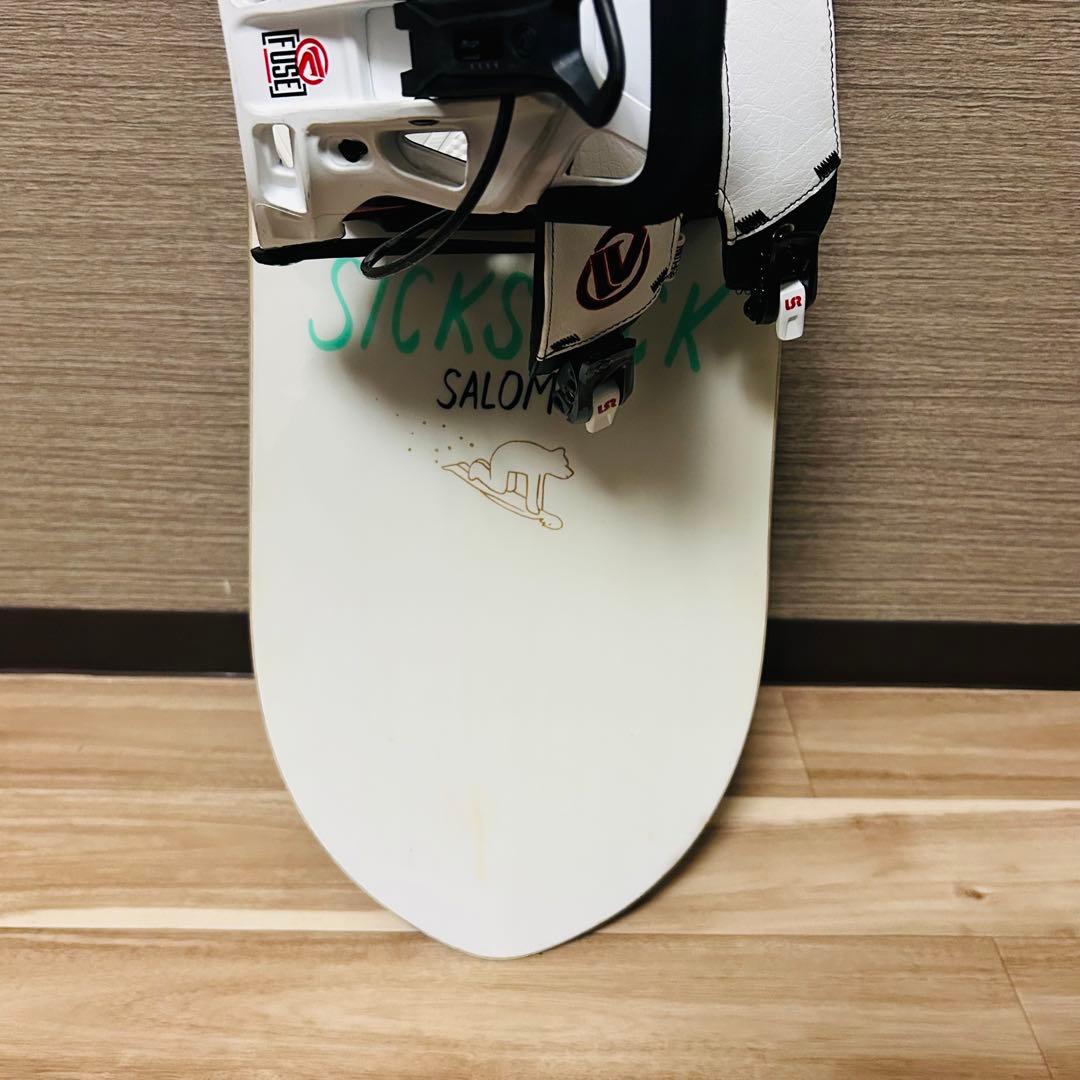 SALOMON SICKSTICK スノーボード ビンディング ケース付き