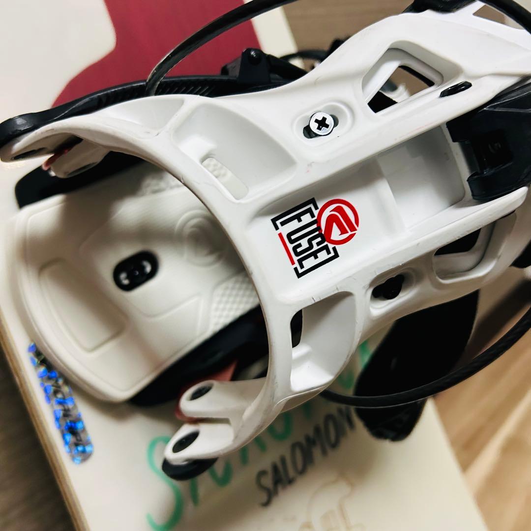 SALOMON SICKSTICK スノーボード ビンディング ケース付き