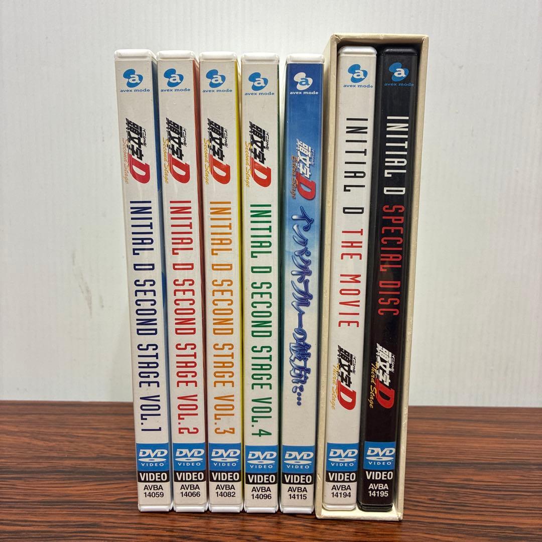 頭文字D SECOND,Third,インパクトブルー DVD 6点セット