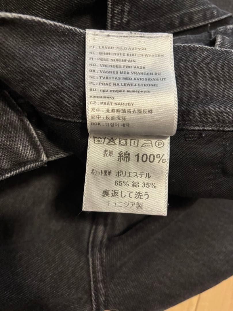 carhartt carharttWIP シングルニー　ブラック