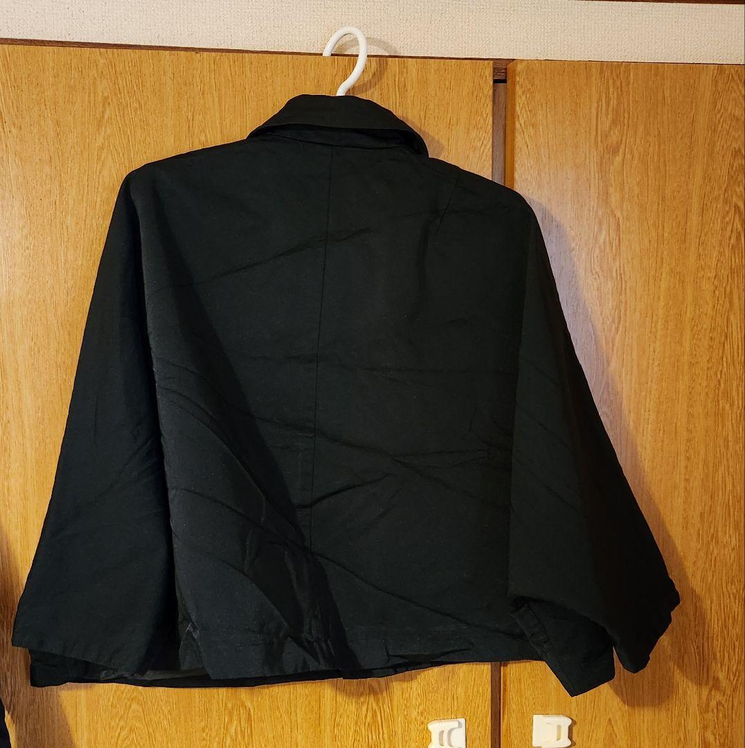 超美品COMME des GARCONS製品加工エステルジャケット　飴色ボタン