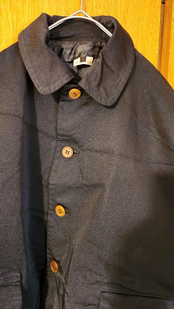 超美品COMME des GARCONS製品加工エステルジャケット　飴色ボタン