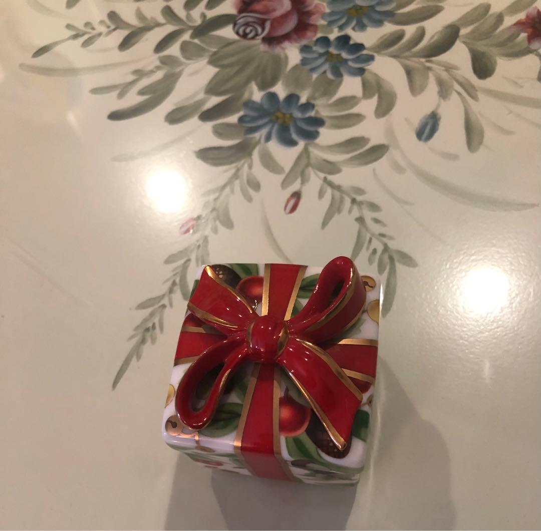 Tiffany&Co. ティファニー ホリデー 陶器製 小物入れ