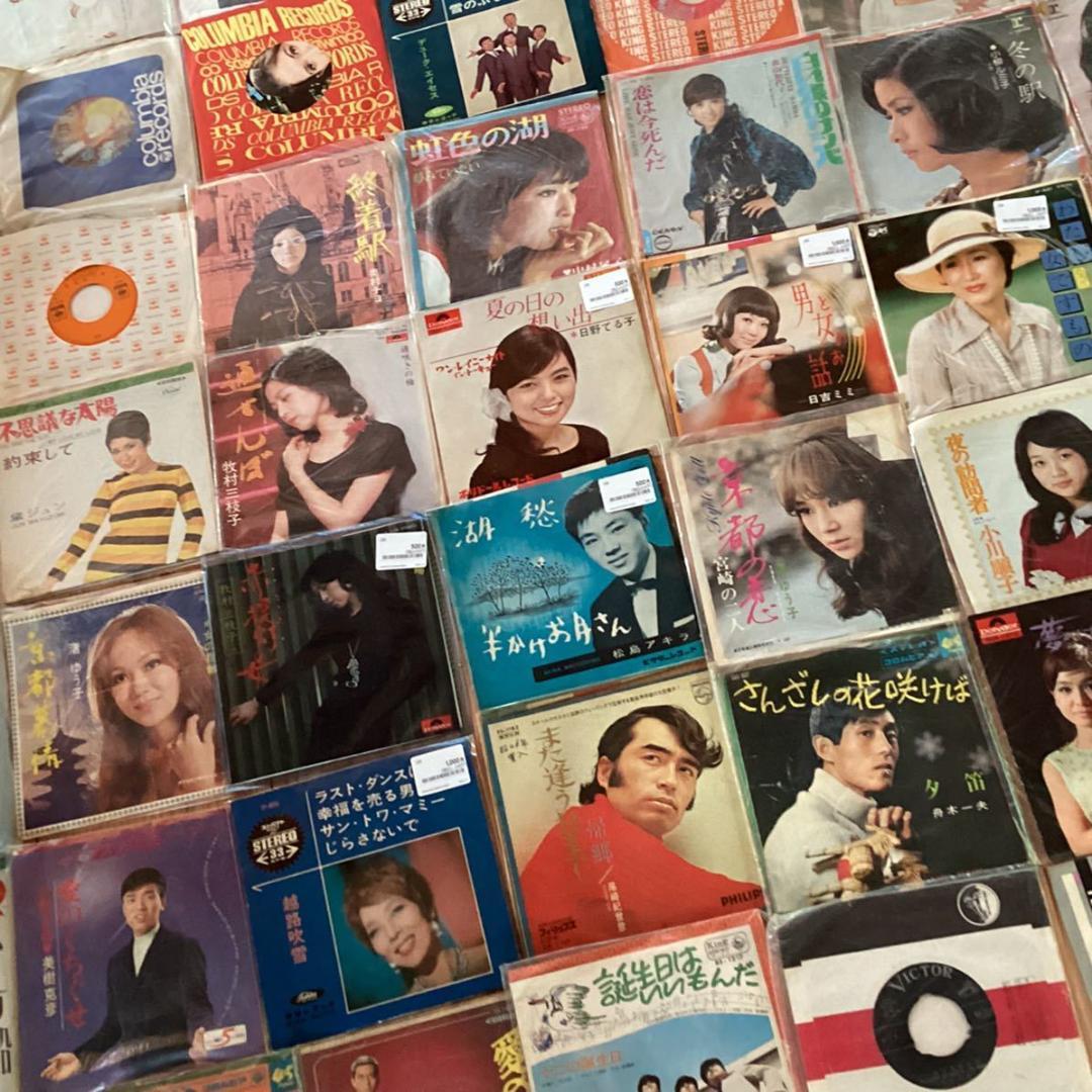 1箱【約250枚】60年代　歌謡曲中心　7インチ レコード RD0731-31