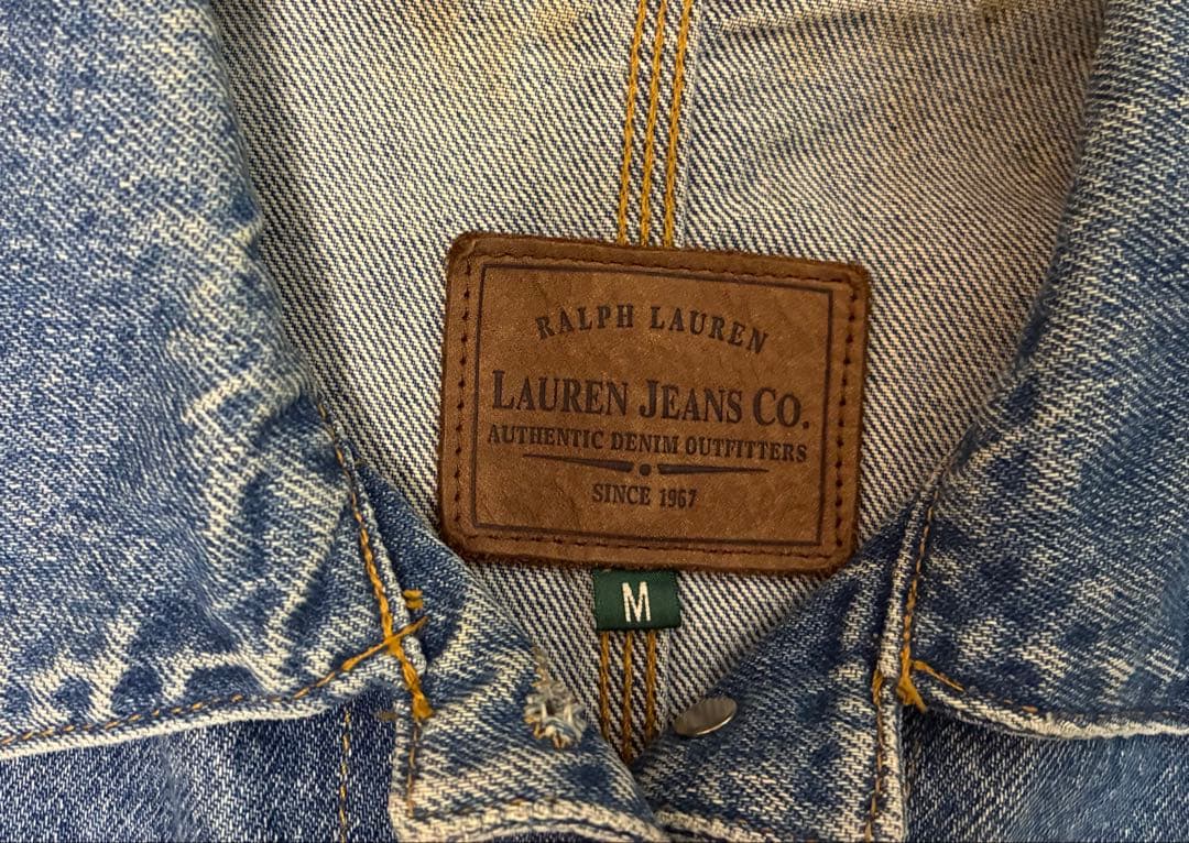 RALPH LAUREN ジーンズ CO デニムジャケット カバーオールM