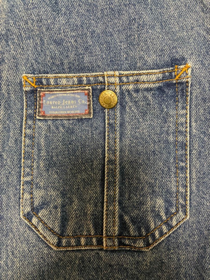 RALPH LAUREN ジーンズ CO デニムジャケット カバーオールM