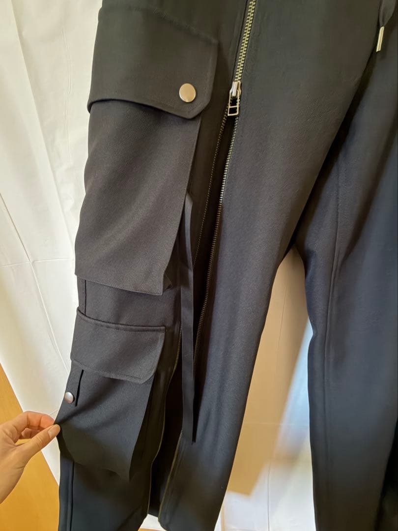 マテリアルzipカーゴパンツ