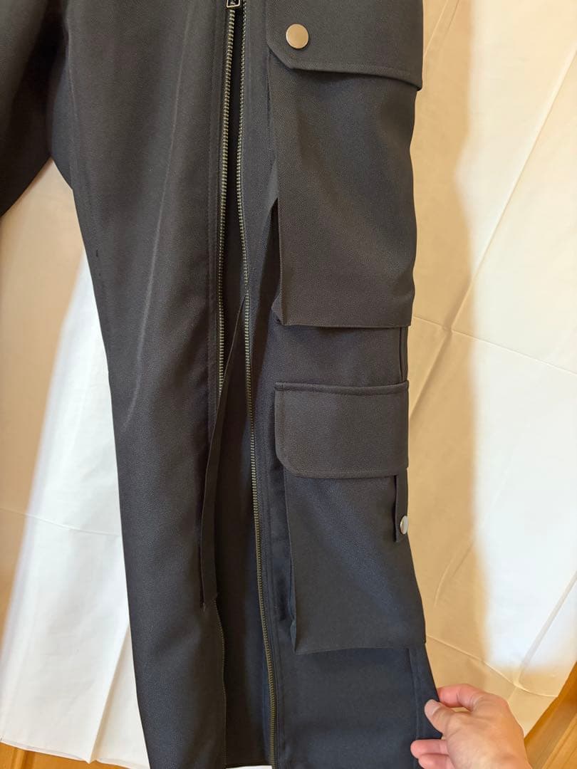 マテリアルzipカーゴパンツ