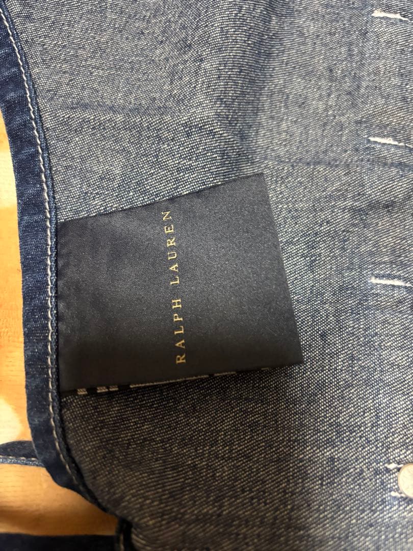 【新品タグ付き】ラルフローレン デニムエプロン ポニー刺繍