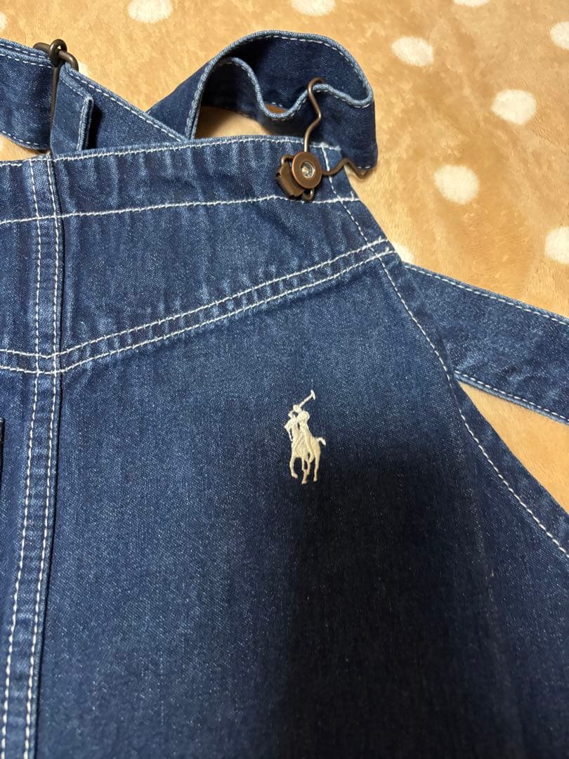 【新品タグ付き】ラルフローレン デニムエプロン ポニー刺繍
