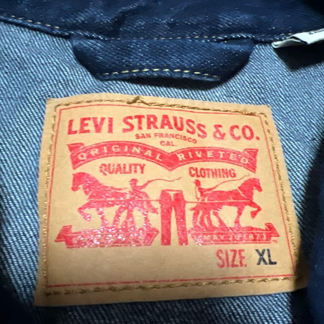Levi's ダークデニム Gジャン XL
