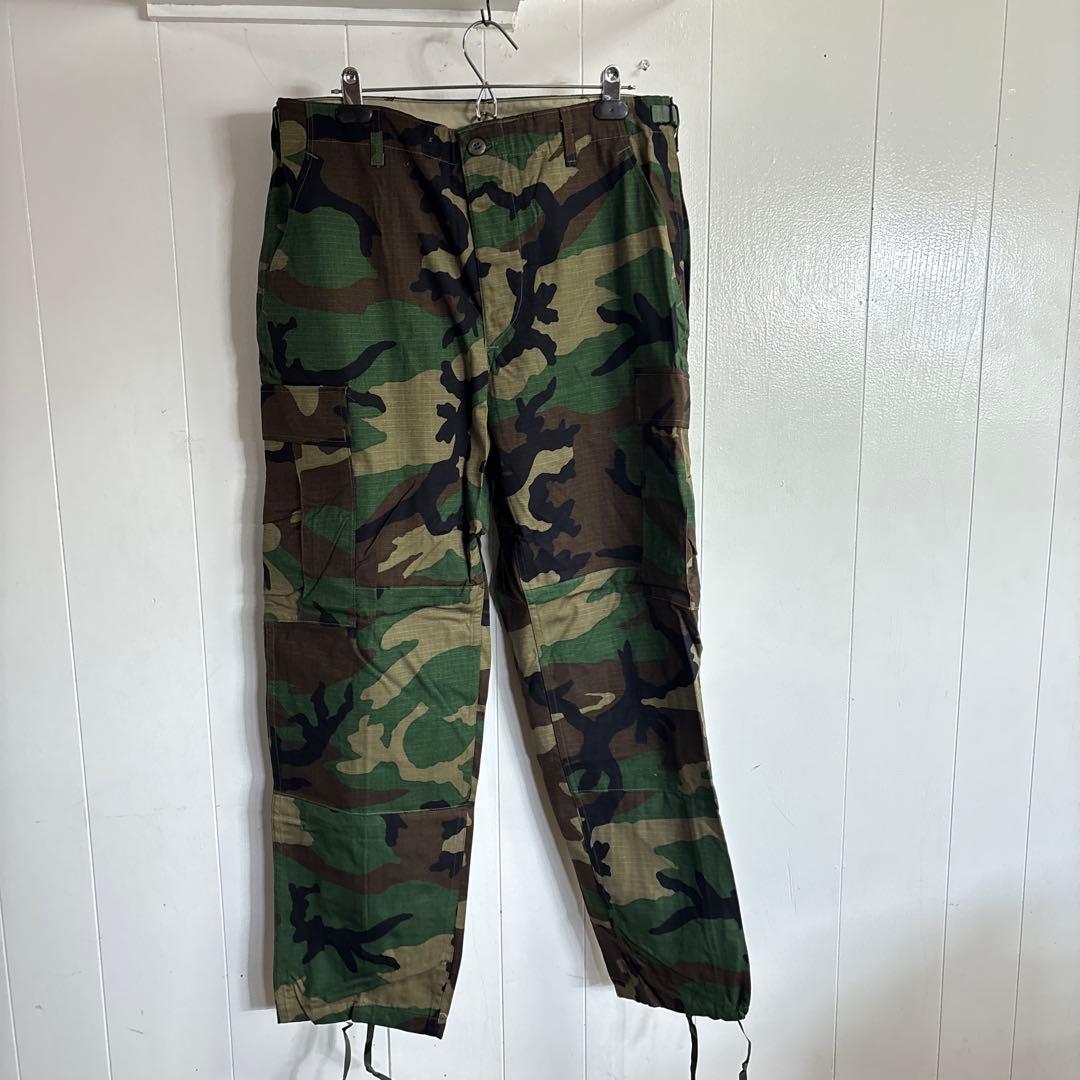 タグ付き　デッドストック　米軍 実物　WOODLAND M−SHORT 送料無料