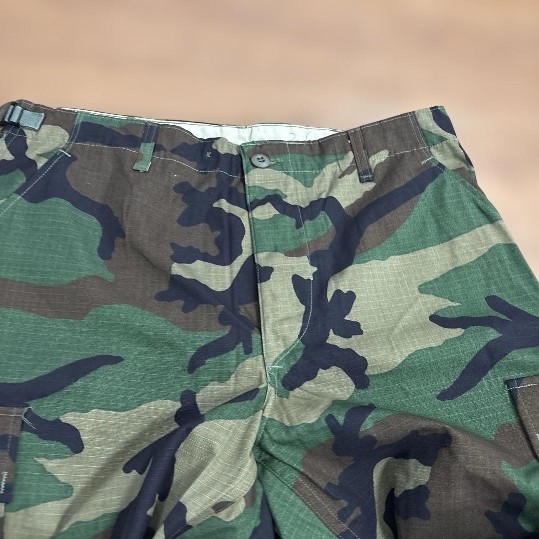 タグ付き　デッドストック　米軍 実物　WOODLAND M−SHORT 送料無料