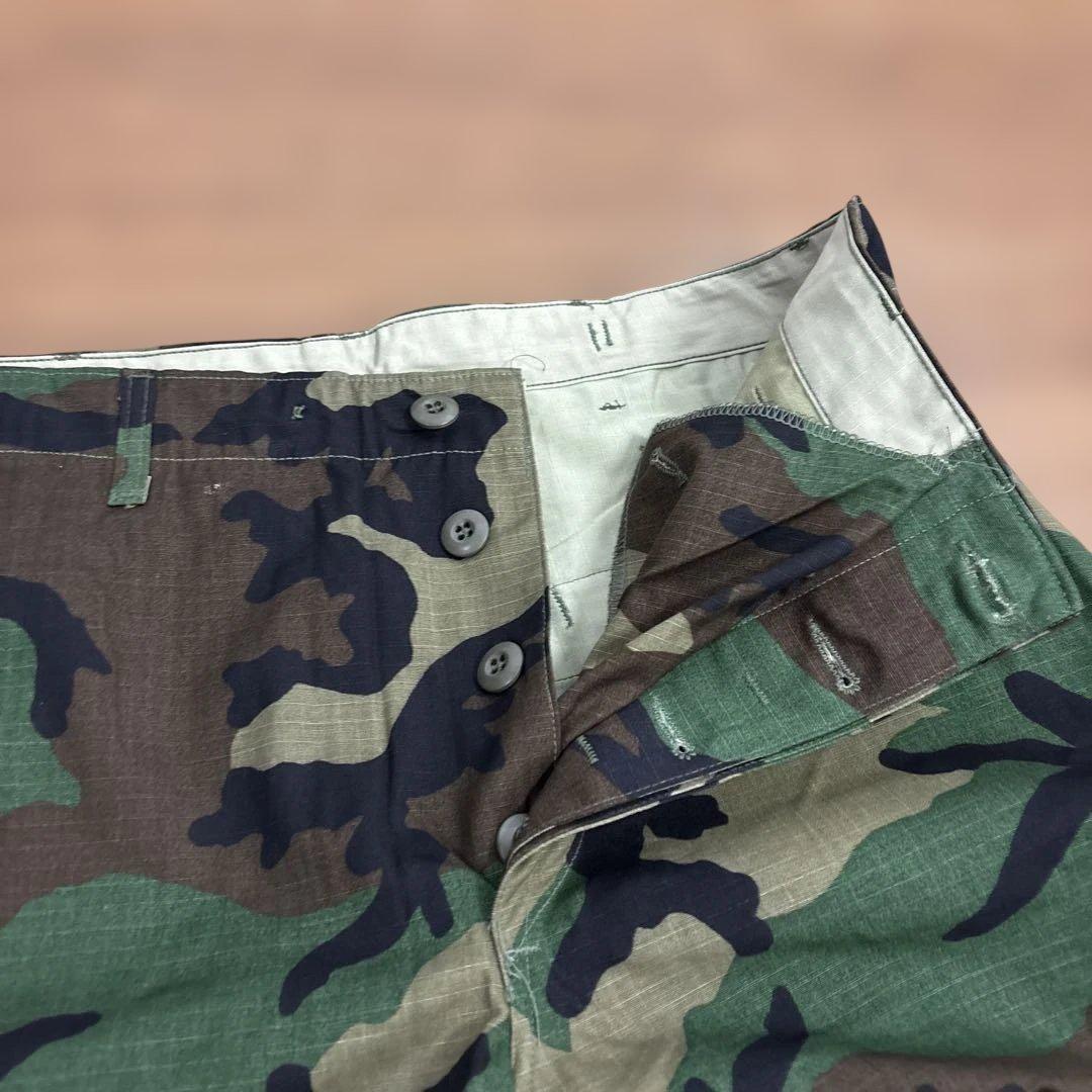 タグ付き　デッドストック　米軍 実物　WOODLAND M−SHORT 送料無料