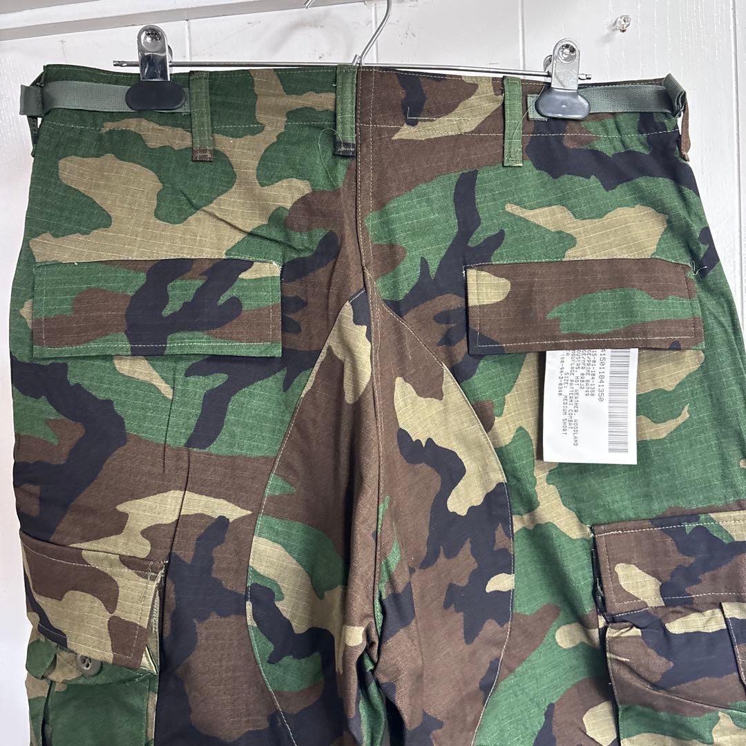 タグ付き　デッドストック　米軍 実物　WOODLAND M−SHORT 送料無料