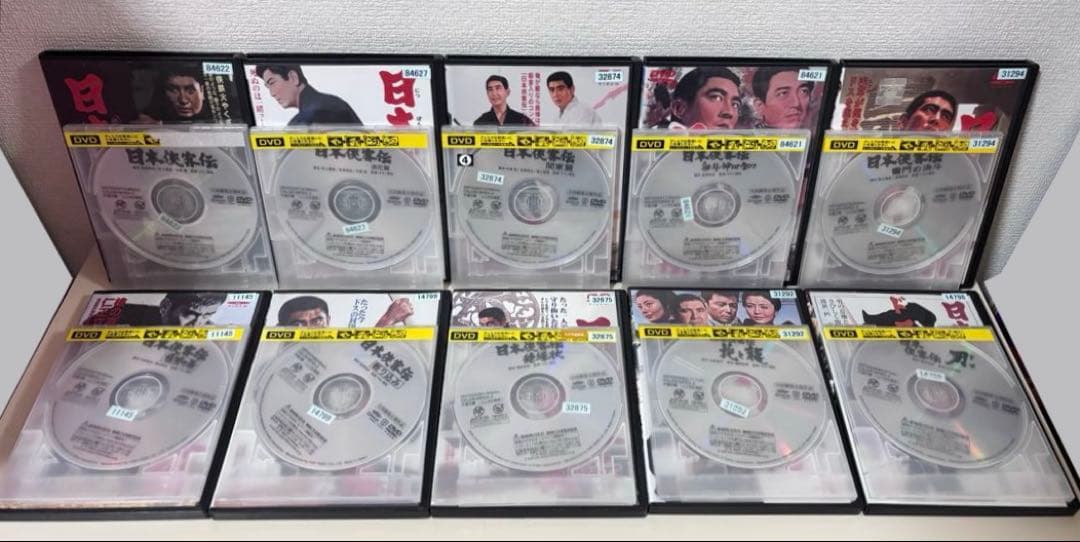 高倉健 DVD セット　昭和残侠伝　日本侠客伝　網走番外地　暗黒街　まとめ　全巻