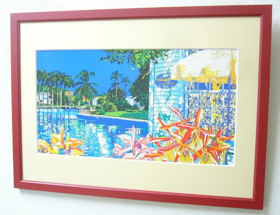 絵画 鈴木英人 アートポスター マリンアートの一人者