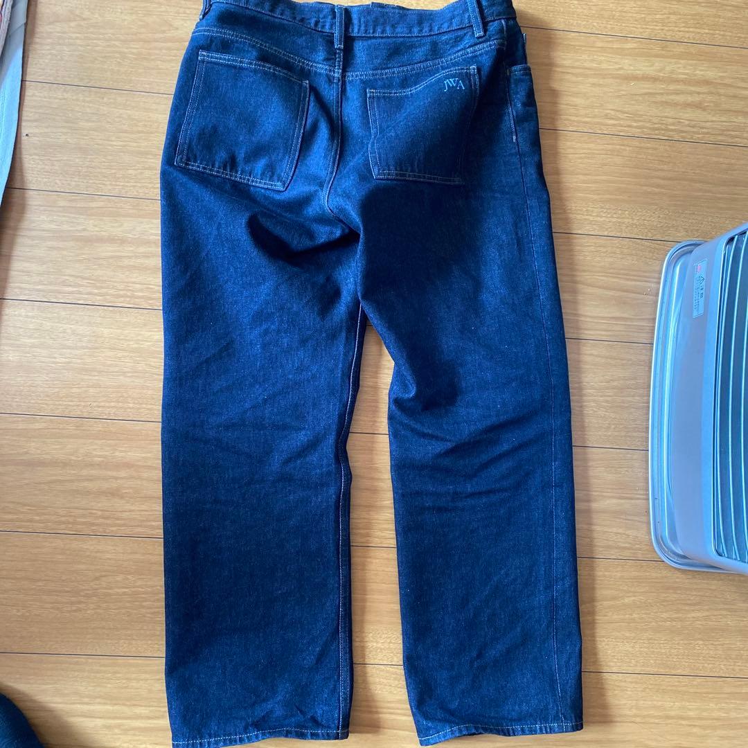 ま*こ様 UNIQLO デニムトラッカージャケットＬ　ストレートデニム32 セッ