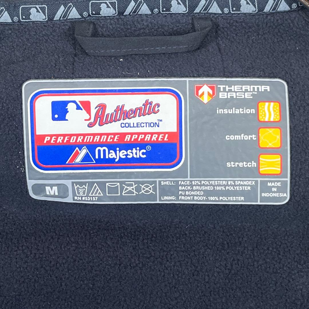 マジェスティック ヤンキース オーセンティック ブルゾン スタジャン Mサイズ