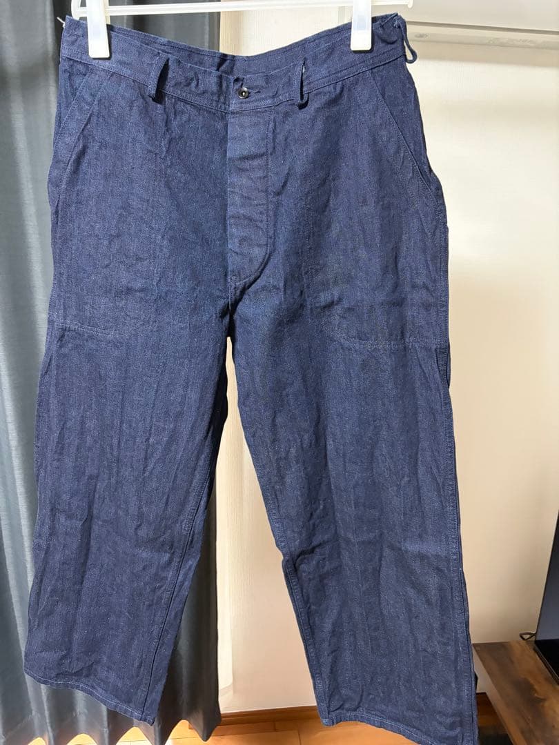 1940's U.S.NAVY M-45 デニムトラウザー WAIPER.inc