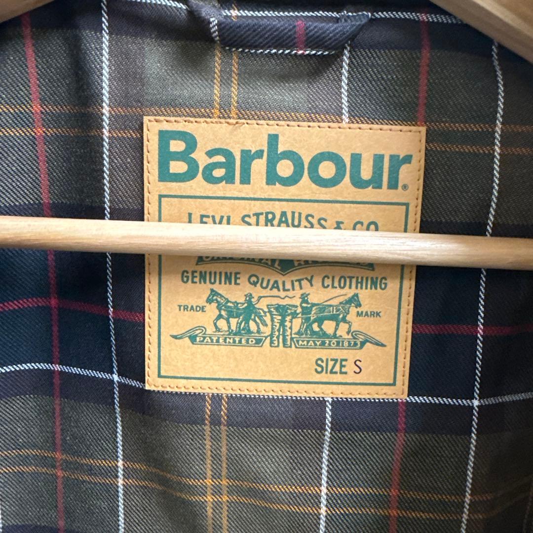 Levi’s Barbour Type2 ワックス トラッカー ジャケット S
