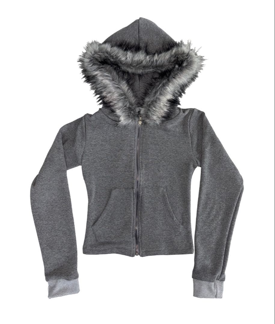 トップス theairtown final fur zip-up