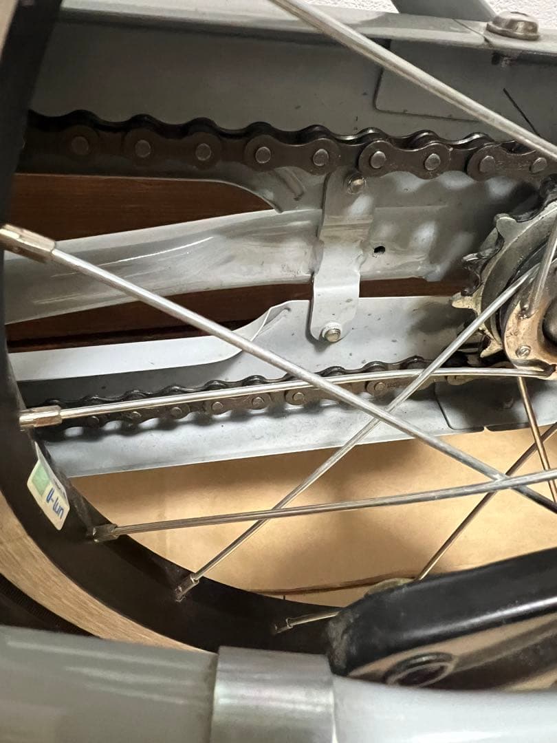 ブリヂストン　ビッケ　bikke m 16インチ　ブルーグレー
