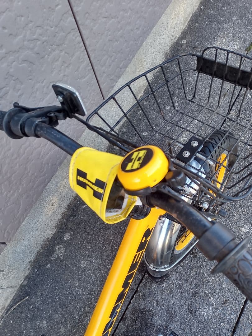 HUMMER 子供用自転車 イエロー 16インチ引取限定