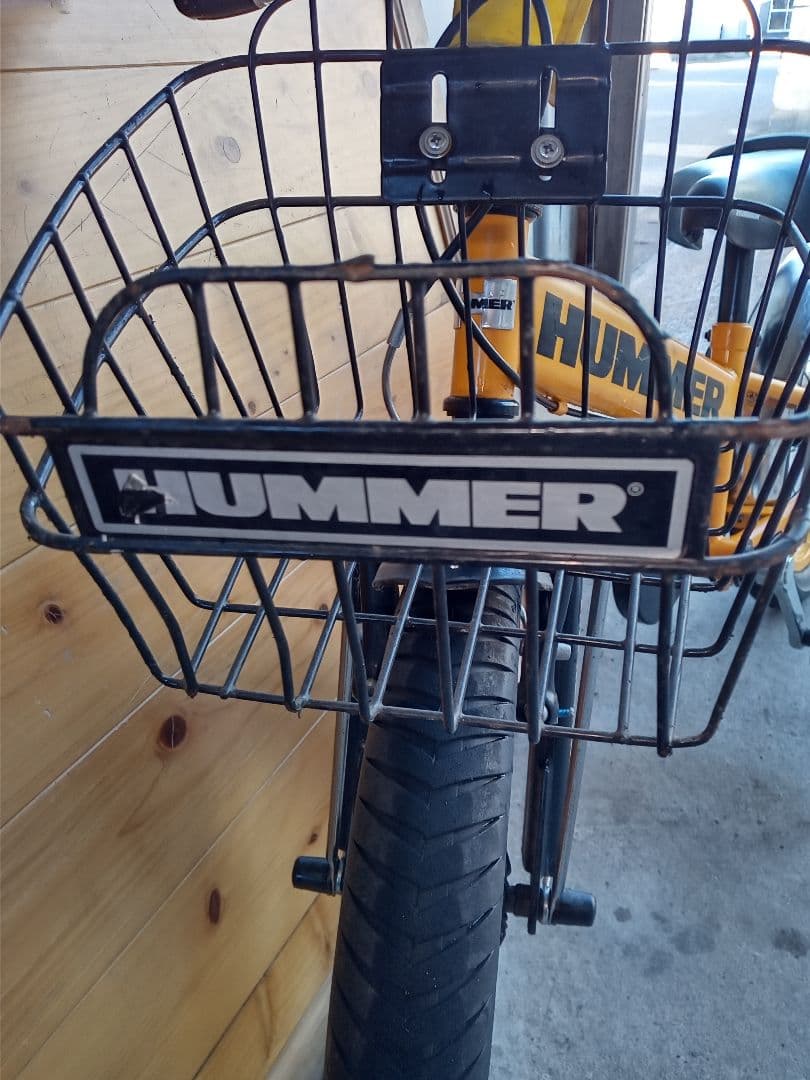 HUMMER 子供用自転車 イエロー 16インチ引取限定