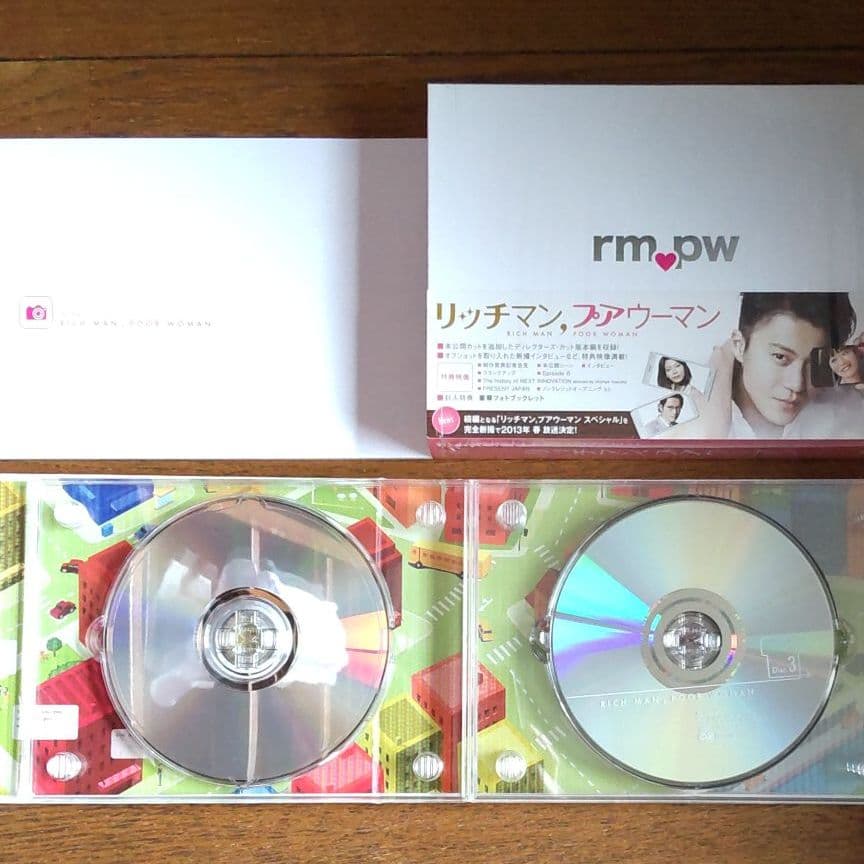リッチマン,プアウーマン DVD-BOX 特典映像付き〈6枚組〉