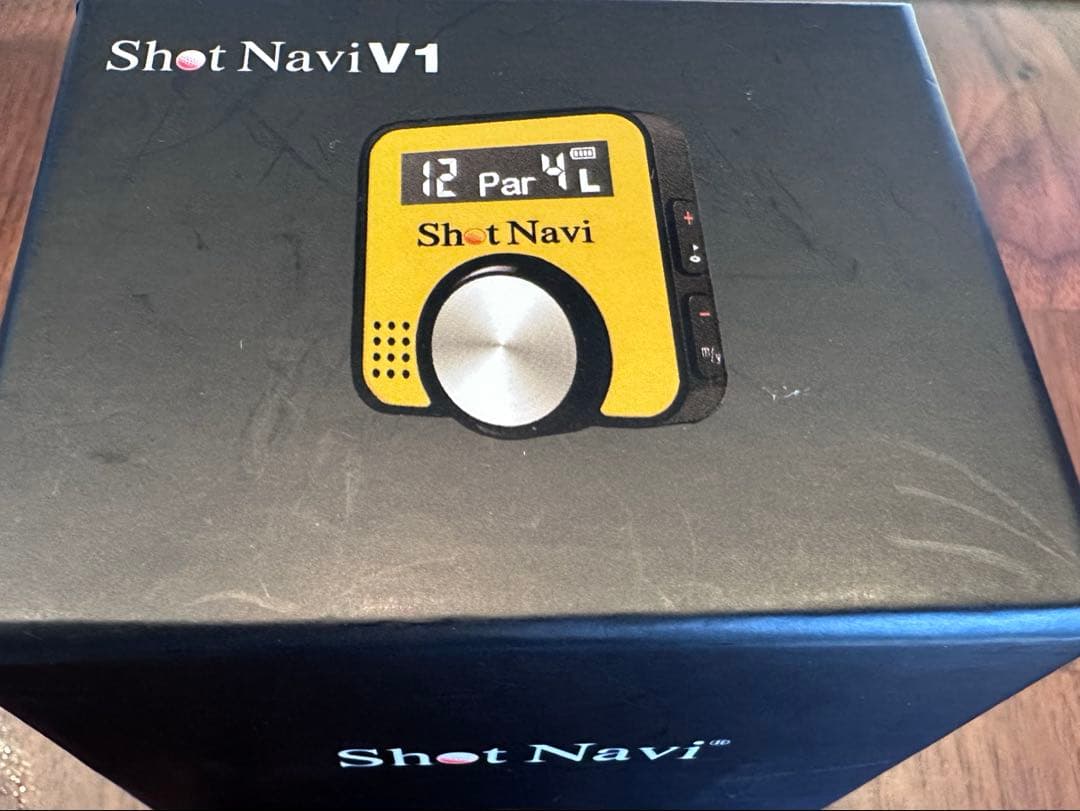 【美品】Shot Navi V1 GPSナビ yellow