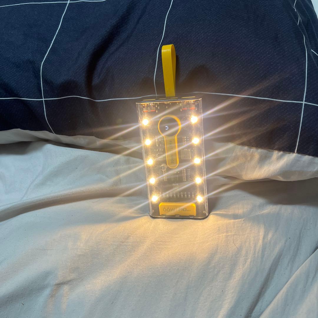 バックアップ充電器容量20000mAh。 LEDライトボックス