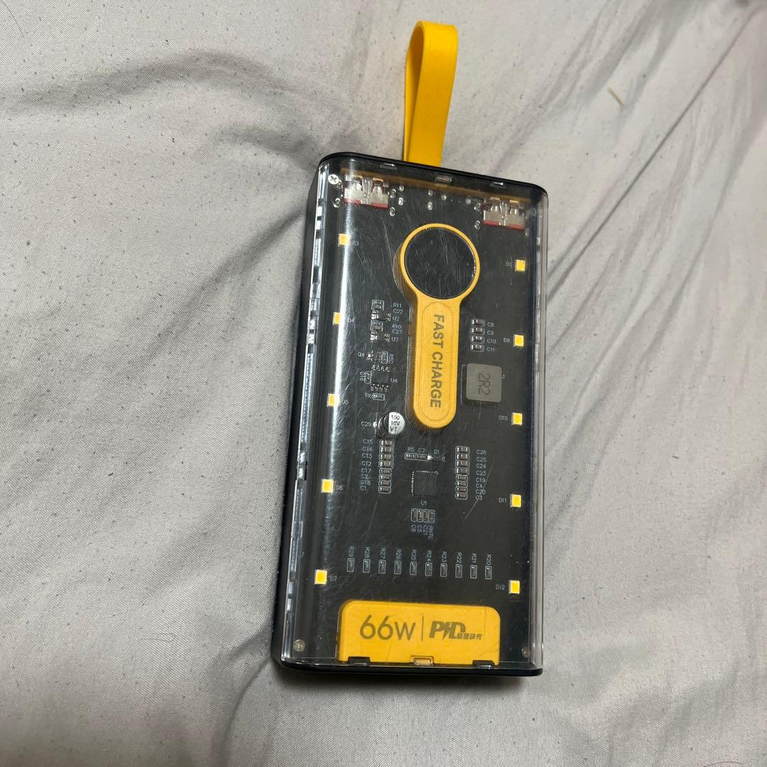 バックアップ充電器容量20000mAh。 LEDライトボックス