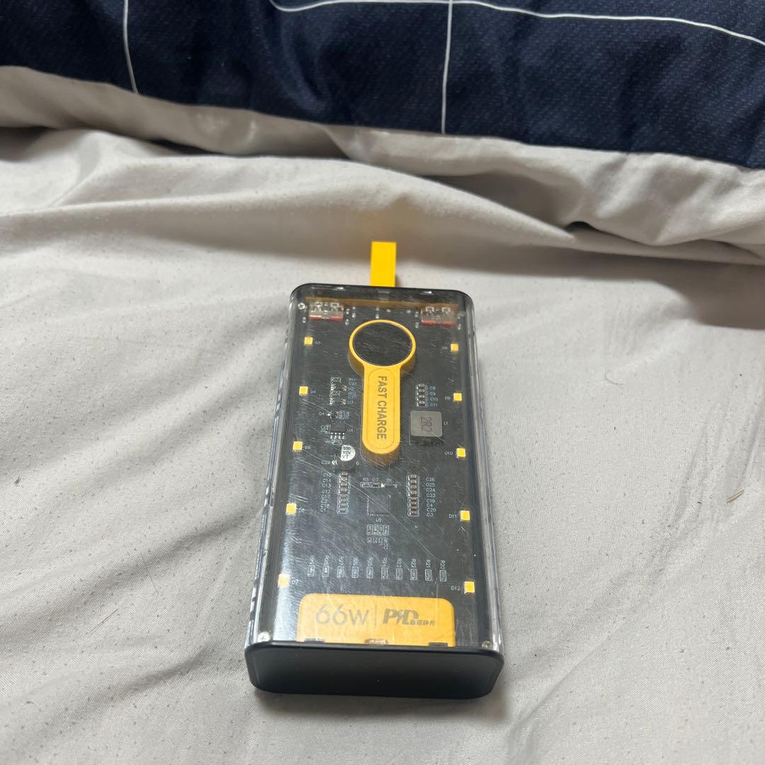 バックアップ充電器容量20000mAh。 LEDライトボックス