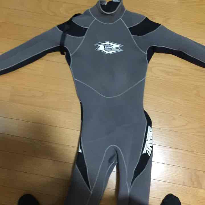 冬用のウエットスーツ