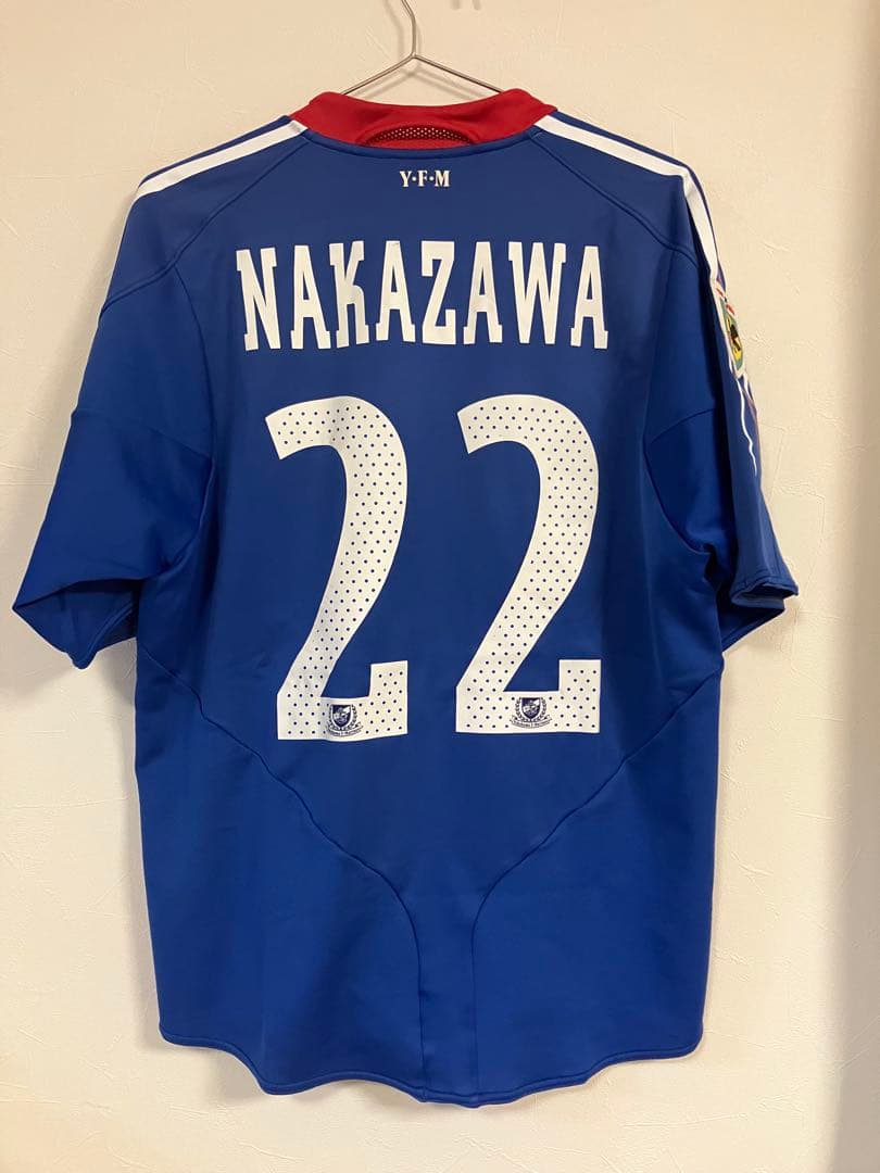 横浜Fマリノス　中澤選手ユニフォーム　2004/2005 adidas