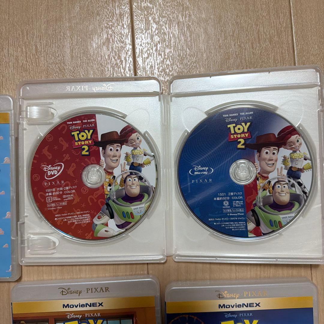 トイストーリー☆DVD☆4点セット